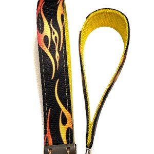 Inferno Flame Yellow Key Fob